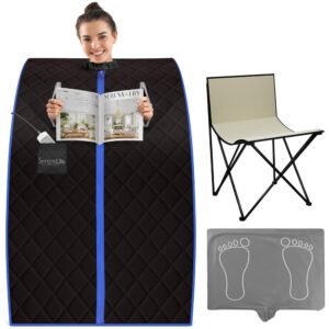 PORTABLE INFRARED SAUNA - AZSLISAU10BK