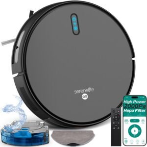 Smart Robot Vacuum Cleaner - PUCRVACX200BK