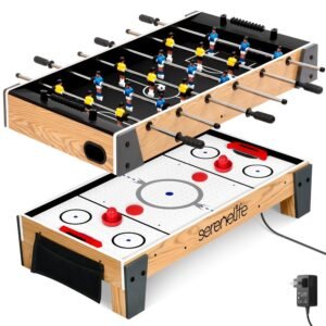 38” Table Top Air Hockey and 40” Foosbal - SKARFSDT99