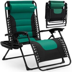 Padded Zero Gravity Lawn Chair - SL1ZGRCP36