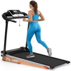 Foldable Motorized Treadmill - SLFTRD26BT