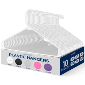Non-Slip Plastic Hangers - SLHPL10