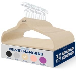 Non-Slip Velvet Hangers - SLHVELIVOR30