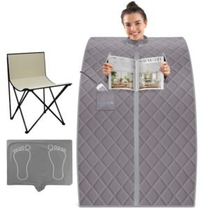 Compact & Portable Infrared Sauna - SLISAU10GRY