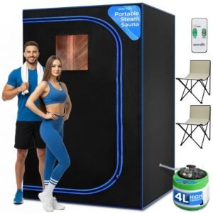 Compact & Portable Stem Sauna - SLISAU40BK