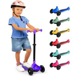 Foldable Kid Kick Scooter - SLKSC16PR
