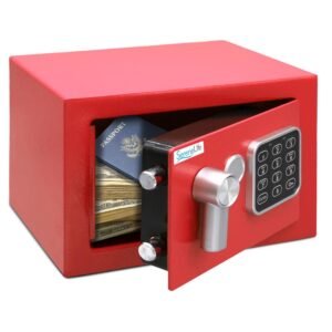 Electronic Home & Office Safe - SLSFE12RED