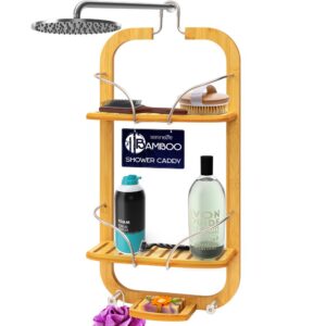 Bamboo Hanging Shower Caddy - SLSHCD101