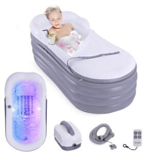 Inflatable Bathtub with Bubble Massage M - SLSPAMT26FB