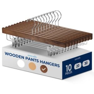 Wooden Pants Hangers - SLWPHBR10