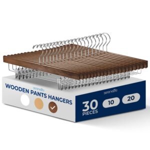 Wooden Pants Hangers - SLWPHBR30