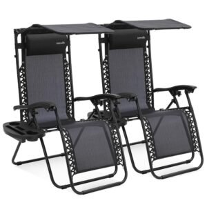 Adjustable Zero Gravity Chair Set - SLZGCVZX49