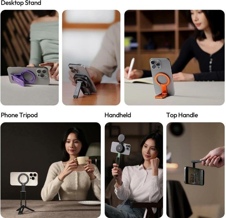 Ulanzi MA60 Foldable Magnetic Phone Tripod - Image 4