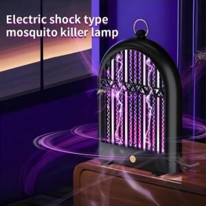 Rechargeable Electric Mosquito Killer Lamp, Indoor Insect Trap & Bug Zapper
