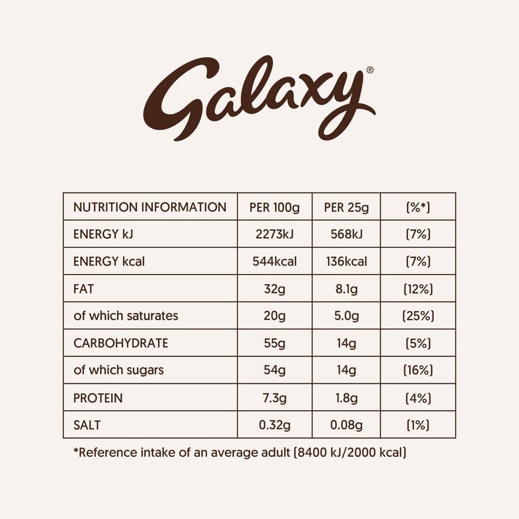 Galaxy Chocolate Bar, Smooth Milk Chocolate, 360g, Ideal for Gift, Snacks or Hamper - Image 2