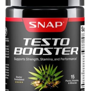Snap Supplements Big Boy Bundle, Daily Men's Health Support, 90 Caps. Each | Includes Prostate Health with Saw Palmetto for Men, Testo Booster for Men & Nitric Oxide Booster, Vegan, Non-GMO, Gluten-Free