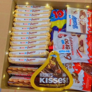 Kinder & Hershey’s Chocolate Gift Box – Mixed Treats Variety Pack for Sharing & Gifting