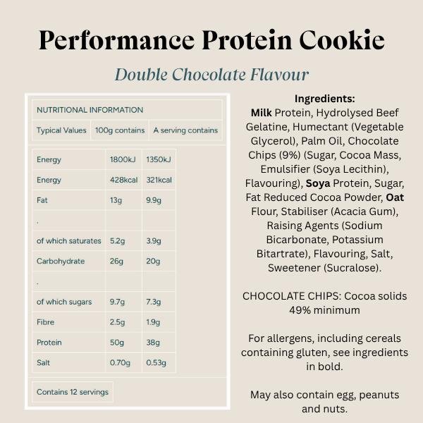 Performance Cookie – Box of 12, Delicious Snack for Chocolate Lovers - Image 4